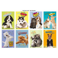 Blasetti quaderno grande 100 gr cuccioli quadretto -4f- conf.10
