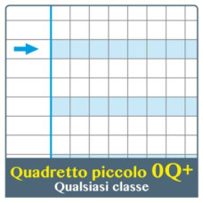 ONE COLOR QUADERNO PER DISGRAFIA Q PLUS 100GR CONF 6 QUADERNI