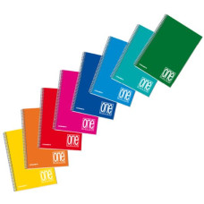 ONE COLOR QUADERNO A SPIRALE A4 CON FORI 60 FOGLI BIANCHI