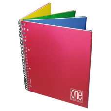 BLASETTI ONECOLOR MAXI QUADERNO SPIRALE COPERTINA PPL RIGHE CON FORI CONF.3