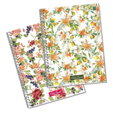 BLASETTI PETITE FRUITS QUADERNO A SPIRALE A4 80 FG QUADRETTO 5 MM