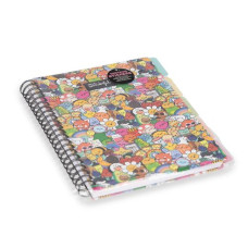 MR. WONDERFUL QUADERNO SPIRALATO A QUADRETTI A5
