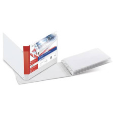 RACCOGLITORE PERSONALIZZABILE STELVIO TI A3 ORIZZONTALE 4 ANELLI D 25 MM BIANCO DORSO 4 CM