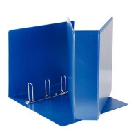 Esselte display raccoglitore personalizzabile a4 con anelli da 60mm colore blu