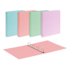 FAVORIT RACCOGLITORE 4 ANELLI TONDI Ø 30 MM CONF. 10 PZ COLORI ASS.