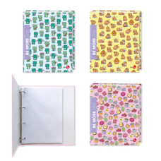RACCOGLITORE AD ANELLI BE MORE TINY A4 - 4 ANELLI 3 CM - CONFEZIONE 5 PEZZI ASSORTITI
