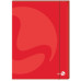 CARTELLETTE 3 LEMBI BM COLOR CON DORSO 1 CM ED ELASTICO COLORI ASSORTITI