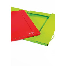 CARTELLETTE 3 LEMBI BM COLOR CON DORSO 1 CM ED ELASTICO COLORI ASSORTITI