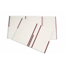 CARTELLINE A 2 LEMBI 4PRO A4 IN CARTA SCHEDOGRAFICA 270 G/M² DORSO 3 CM ROSSO CONF. DA 20 PEZZI