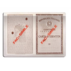 PORTA CARTA DI IDENTITà ALPLAST TRASPARENTE