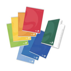 RUBRICA BM COLOR PUNTO METALLICO 80 G/M² FORMATO A5 - 60 FOGLI