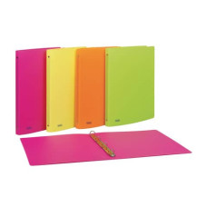 FAVORIT RACCOGLITORE PPL NEON 4 ANELLI D.15 COLORI ASSORTITI FLUO