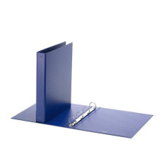 RACCOGLITORE EUROPA 4 ANELLI 30 MM FORMATO A4 26X32CM BLU