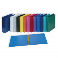 Racc0glit0re europa 4 anelli 30 mm formato a4 26x32cm arancione