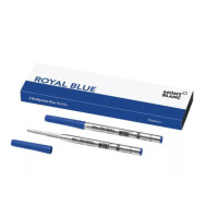 Montblanc refill penna a sfera per media blu conf. 2 refill