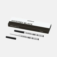 Montblanc refill penna a sfera per media nero conf.2 refill