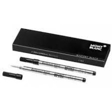 MONTBLANC REFILL ROLLER FINE NERO BLISTER 2 PEZZI