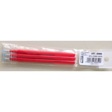 NIJI REFILL PENNA CANCELLABILE SCATOLA 12 BLISTER DA 3 REFILL ROSSO