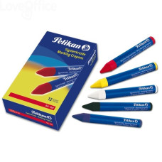 PELIKAN PASTELLI MARCATORE INDUSTRIALI 762  SCATOLA 12 PEZZI NERO