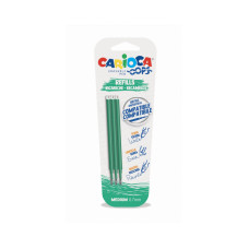 CARIOCA REFILLS OOPS PER PENNA CANCELLABILE CONF.3 CARTUCCIE VERDE