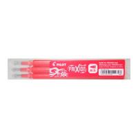 PILOT frixion clicker conf.3 refill 0,5 rosso punta fine