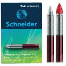 SCHNEIDER SCATOLA 5 CARTUCCE 852 ROSSO