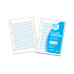 BLASETTI DIGRAFIA RICAMBIO QUADERNO AD ANELLI QUADRETTO -Q- CON MARGINE  A4 100GR