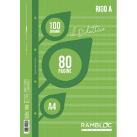 Rambloc ricambio didattico - a - cf. 40fg - a4 - 100 gr.