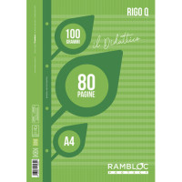 Rambloc ricambio didattico q - cf. 40fg - a4 - 100 gr