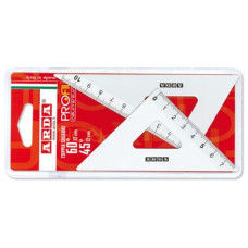 ARDA COPPIA SQUADRE CM.12 IN ALLUMINIO