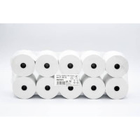 Rotoli cassa carta termica omologati 57x80 conf. 10 rotoli