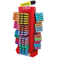 Espositore Stabilo boss nature colors - espositore 470 evidenziatori 30 colori