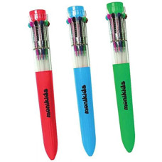 PENNA 10 IN1 MONIKIDS BLISTER 1 PENNA 10 COLORI