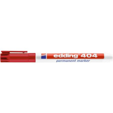 MARCATORE PERMANENTE EDDING 404 PUNTA CONICA 0,75 MM ROSSO