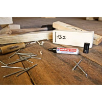 Marcatore permanente EDDING 500 punta scalpello 2-7 mm blu