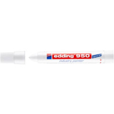 MARCATORE A CERA EDDING 950 PUNTA CONICA 10 MM BIANCO