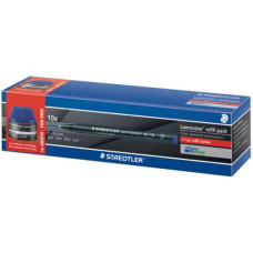 PENNA STAEDLER LUMOCOLOR PIÙ REFILL - CONF. 10 PEZZI - COLORE INCHIOSTRO BLU