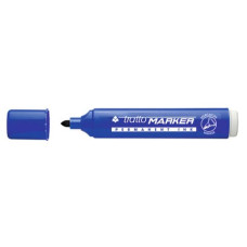 TRATTO MARKER PENNARELLO INDELEBILE PUNTA TONDA BLU