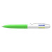 SCHNEIDER TAKE 4 PENNA 4 COLORI A SCATTO VERDE SCHNEIDER TAKE 4 PENNA 4 COLORI A SCATTO VERDE