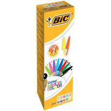 BIC CRISTAL  MULTI COLOUR CONFEZIONE 20 PENNE COL.ASS.
