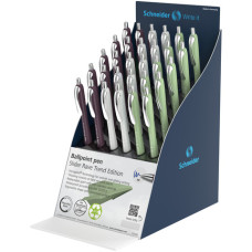 ESPOSITORE 30 PENNE A SFERA SCHNEIDER SLIDER RAVE XB - INCHIOSTRO BLU