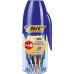 BIC CRISTAL PENNA A SFERA ASTUCCIO PORTAPENNE DA 20 PEZZI COLORI ASSORTITI