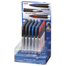 ESPOSITORE 36 PENNE ROLLER UNI-BALL AIR 0,7 MM