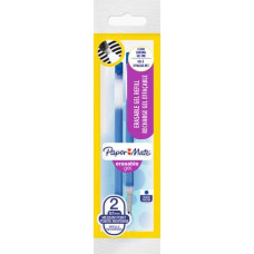 REFILL GEL PAPER MATE ERASABLE BLU  CONFEZIONE DA DUE PEZZI