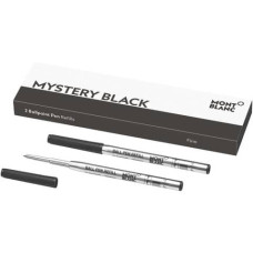 REFILL PER PENNE A SFERA MONTBLANC PUNTA BROAD - NERO - CONF. 2 PEZZI