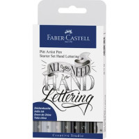 Faber-Castell pitt artist pen starter set 6 pz.
