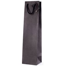 BORSA KRAFT PORTABOTTIGLIA NERO CF.10 SHOPPER