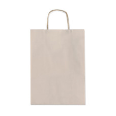 BORSA SHOPPER ALLEGRA TINTA UNITA FASHION SU KRAFT - TORTORA 22X10X27 CM