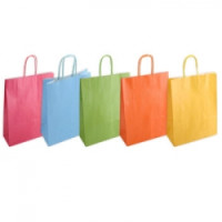 Florio borsa shopper perlato colori assortiti 18x8x20 conf. 25