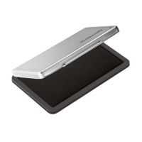 Pelikan - cuscinetto per timbri in scatola di metallo 7x11 cm - nero